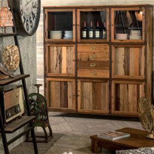 Credenza alta vintage industrial Factory