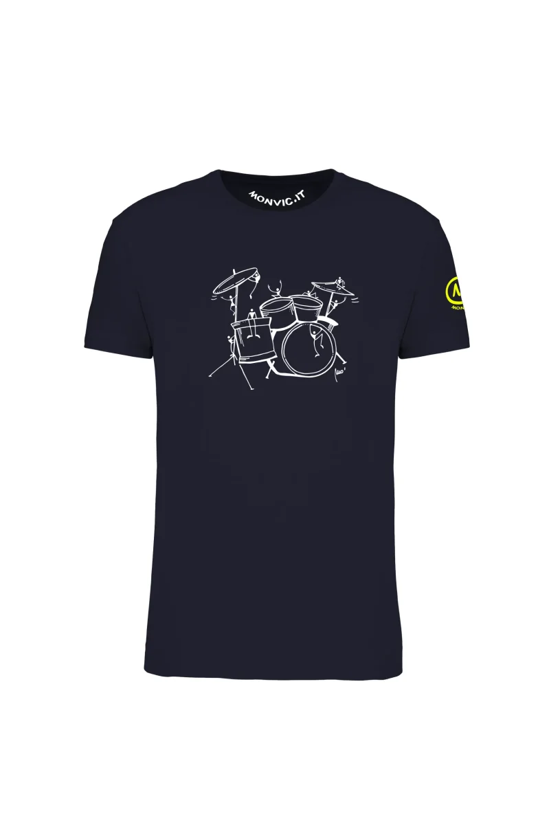 Men’s t-shirt “Drums” HASH ORGANIC