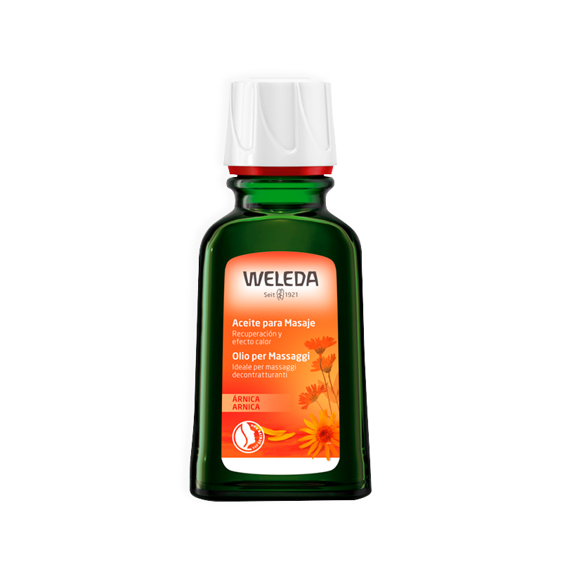 Olio per massaggi Arnica