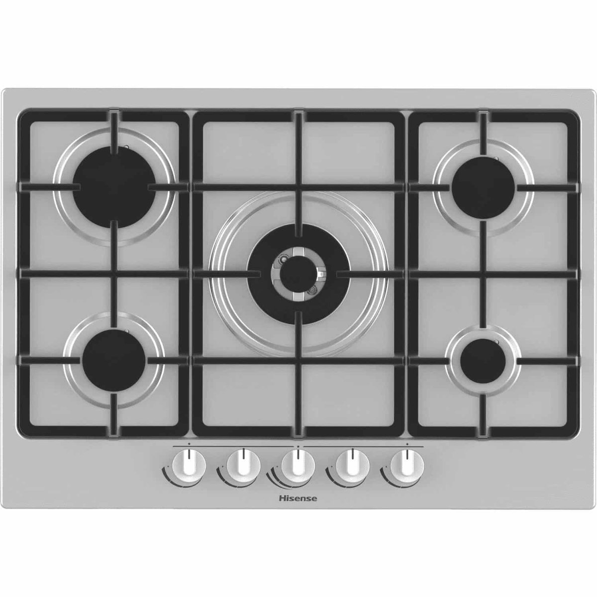 GM773XF Piano cottura Hisense 70cm Acciaio inox