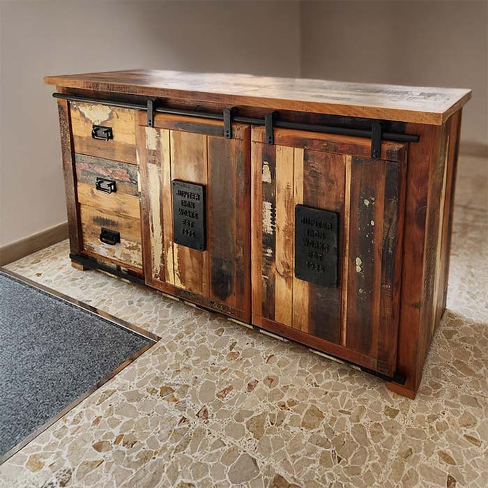 Credenza jupiter colorata