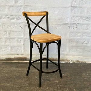 Sgabello alto industrial chic