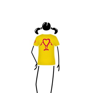 T-shirt kids “Heart Pad” TATA