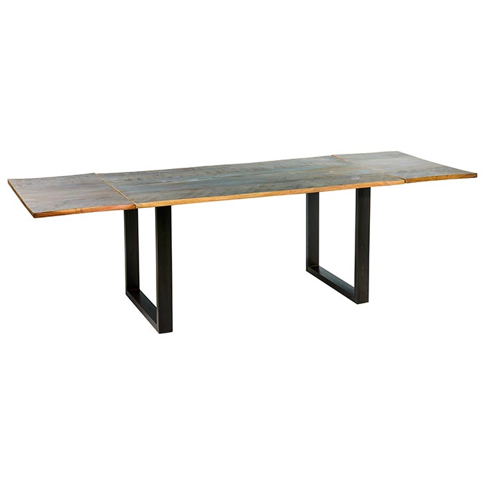 Tavolo legno e ferro Leicester