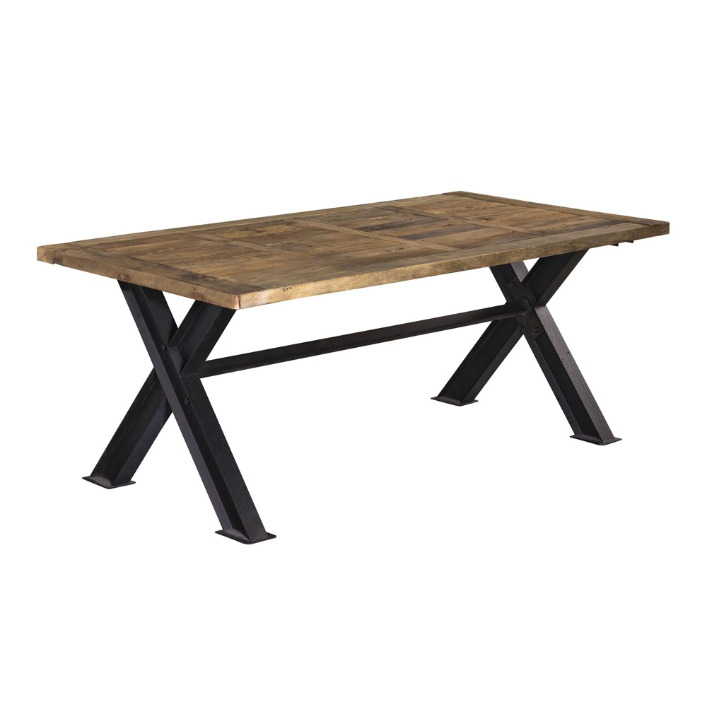 Tavolo ferro e legno offerta