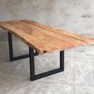Tavolo legno naturale allungabile