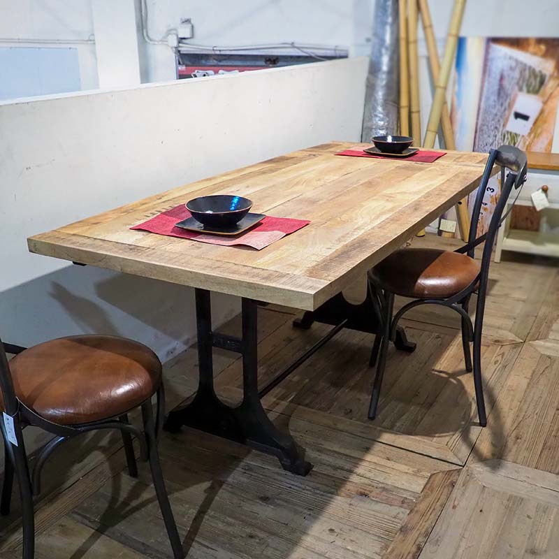 Tavolo Singer allungabile legno e ferro